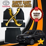 Corolla Cross 2022-2023 Rubber Carpet Trunk Only