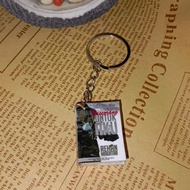 MINI BOOK KEYCHAIN FICTIONAL CHARACTER