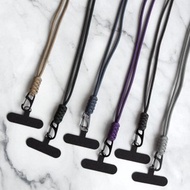 美國傘繩手工編織丨手機掛繩 斜背繩 【素色17色】