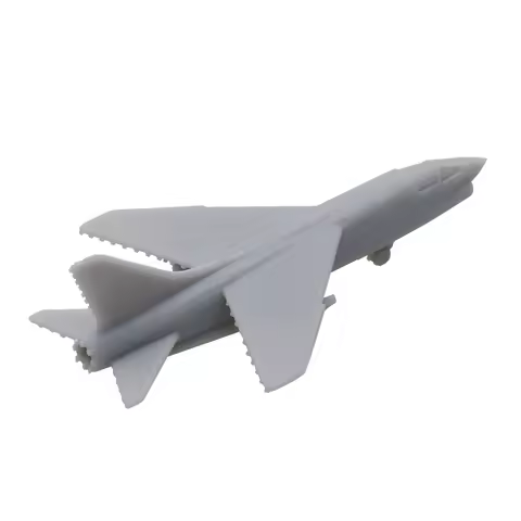 5PCS 1/700 1/400 1/350 Scale F-8 Crusader Battle Aeroplane Toys with Landing Gear Fighting Jet Plane