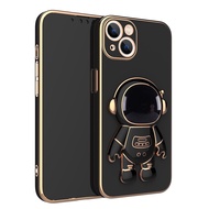 Soft Case Import Vivo Y21 Y21s Y21t Y21e Y21a Y33s Y33t Standing Astronot Premium Casing High Qualit