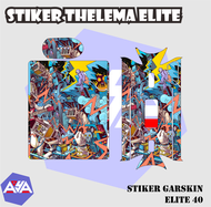 ⭐⭐⭐⭐⭐Garskin stiker thelema elite motif DOODLE 2 UNGU body gundam request garskin wrap sticker