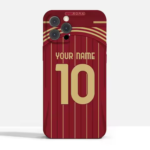 Italy Roma Asr GIALLOROSSI Cover Case for iPhone 16 15 14 Pro Max 13 12 11 Mini X XS XR 7 8 6S Plus 