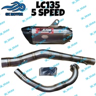 【Hot Stock】AHM Yamaha LC135 5 Speed/ LC135 5S/ LC5S Racing Exhaust M3 SPR 32mm/ SZR 35mm