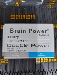 batre baterai batteri SPC L60 dobel power