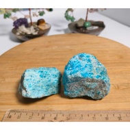 Stone Blue apatite roughnatural 144 grams