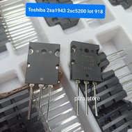 Transistor Tr Toshiba 2sa1943 2sc5200 lot 918 original Toshiba sa1943 sc5200 SA 1943 SC 5200 Transis