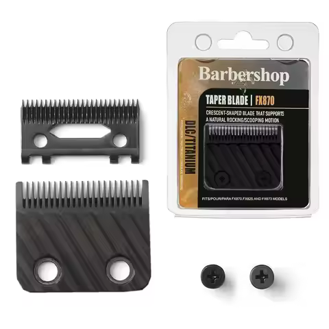 FX603B ，Professional Replacement Blade Compatible with BaBylissPRO Hair Clippers FX870，FXF880，FX810，