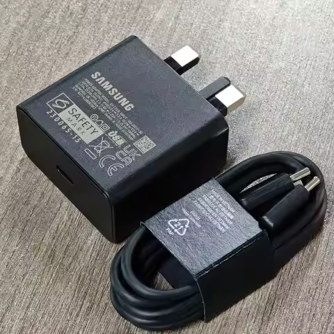 EP-T2510 For Samsung 25W UK Plug Charger Super Fast Charge Adapter For Galaxy Z Flip Fold 7 6 5 4 3 