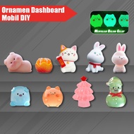 Mini Car Dashboard Decoration Cute Car Decoration Modern Car Decoration Cute Design Car Glow Decorat