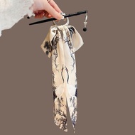 Hairpin Hairpin Hairpin Hairpin Hairpin Chinese Style Crane Streamer Hairpin Female Antique New Chin