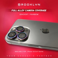 Brooklyn Back Alloy Camera iPhone 17 16 15 14 13 12 11 Pro Max Mini High Quality Back Camera Tempere