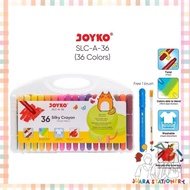 Joyko Silky Crayon 36 Colors SLC-A-36 Joyko Silky Crayon/ Fine Crayon