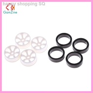 GamZine 4x Wheel Rim+4xTires for WLtoys K969 K989 P929 1/28 RC Car Spare Part