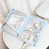 เคส iPad Air6 Air7 Gen10 ที่ใส่ปากกา พลุไฟ แองเจิลKitty เคสiPadหมุน 360° Gen11 Gen9 Air5/4 Air6/7 13
