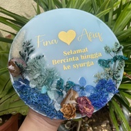 Resin Event Board (Wedding, Engagement, Graduation etc)