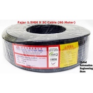 FAJAR 3 Core Flexible Cable 1.5 MM x 3C
