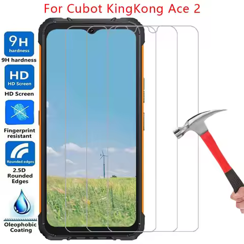 phone case for cubot kingkong ace 2 tempered glass screen protector on king kong ace2 back cover 360