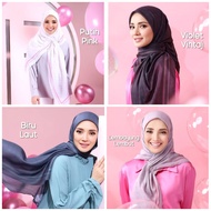 Tudung Fazura Cheritera Warna Pink Label Exclusive 1