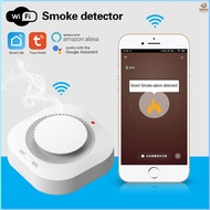【Home Safety】Smoke Detector Fire Alarm Smoke Sensor Detector Smart Fire Alarm with Remote Phone Aler