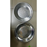 Talam besi bulat cantik @ 1 pcs * 30cm