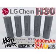 ORIGNINAL LG chem H30 21700 3.7V 3000mAh 35A Rechargeable Li-ion High Drain Power Battery DIY tool d