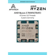 [ AMD RYZEN 5 7600X] 5.3 GHZ 32MB Cache Processor With AM5 Mobo Combo