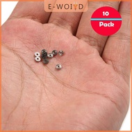 【E-WOITD】 10pcs 681ZZ แบริ่งขนาดเล็ก MINI Ball Metal Open Micro BEARING 1x3x1mm