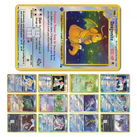 Machamp Milotic Treecko Celebi Jirachi Unbreon Glaceon Dragonite Holographic Laser Sticker Film Skin