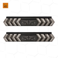 ไฟท้าย LED 24V ยาว60ซม. ไฟท้าย ไฟให้สัญญาณ ไฟวิ่งRgb รถยนต์ รถบรรทุก และทั่วไป แป้นเหล็ก (Bogart)