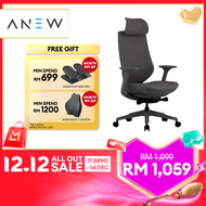 [NEW] ANEW Spark Ergonomic Gaming Chair with Mid back or High Back | Kerusi Selesa Ergonomik Tulang 