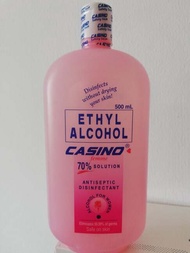 Philippine Product Casino Ethyl Alcohol 70% 500 ml (Disinfectant, Antiseptic, Hand Sanitizer)