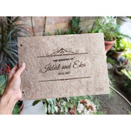 Recycled paper scrapbook by rebco | Journal recycle paper