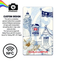 Touch n Go Card-MALAYSIA MERDEKA Limited Edition-NFC TNG Card Reload with Mobile Phone Use at Tol,Pa