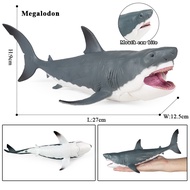 Ocean Megalodon Shark Children Cognitive Simulation Toys Decoration Model