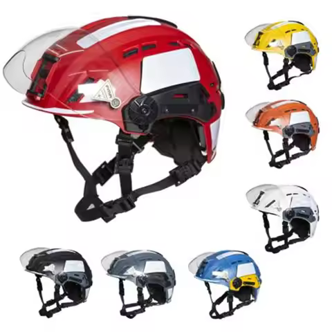 FMA EX SAR Helmet Visor Emergency Rescue Helmet Fire Rescue Lightweight Helmet Adjustable Helmet.