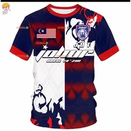 JDT Johor Darul Ta'zim Men's Sports Jersey – Football Shirt, Men's Training Wear, Activewear, Trendi