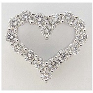 Poh Heng Jewellery Diamond Heart Pendant