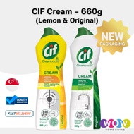 Cif Cleaning Cream (Lemon & Original) 660g