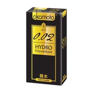 岡本Okamoto｜002 HYDRO水感勁薄保險套 6入/12入