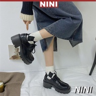 FA1 raya 35-42 plus size shoes platform loafers for women fashion british style leather shoes