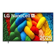 แอลจี ทีวี 86 LG NanoCell AI NANO80 4K Smart TV 2025 รุ่น 86NANO80ASA
