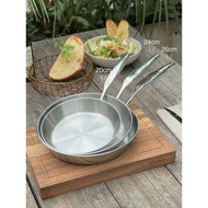 KAIYO Stainless Steel 316 CAST PAN 5-PLY