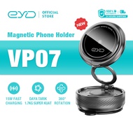EYD VP07 Magnetic Wireless Charging Car Phone Holder Vacuum Suction 360° Rotate Foldable Universal C