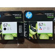 HP 67/67XL/67XXL Black / Tri-color Ink Cartridge 100% Original Genuine