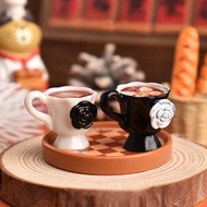 กาแฟกุหลาบจิ๋ว ของหัตถกรรมเรซิน DIY อุปกรณ์เสริมจิ๋วของตกแต่งจิ๋วสำหรับโทรศัพท์ กิจกรรมจิ๋วสำหรับตุ๊