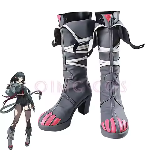 Zenless Zone Zero Jane Doe Cosplay Shoes Anime Chinese Style Halloween for men Game