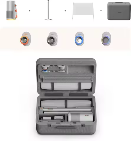 XGIMI MoGo 4 Laser Projector Collection, 550 ISO Lumens, Google TV , Official Netflix, 5h Battery Li
