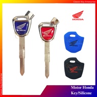 HONDA Motor Key/Silicone RS150R Left Blade Metal Key (Blank Key)