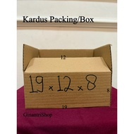 Packing Cardboard 19x12x8